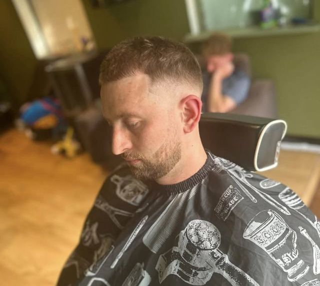 Skin fade at The Barber Hut