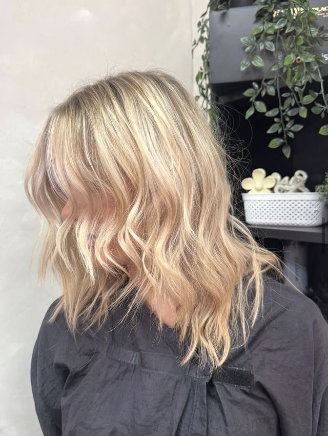 Blonde balayage by C.K.HAIR